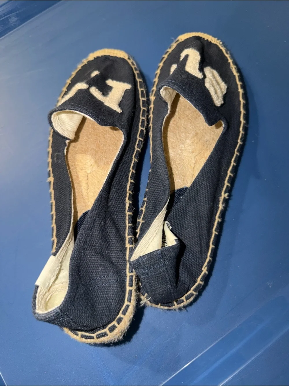 Soludos Navy Canvas 